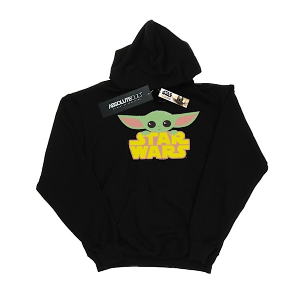 Star Wars Boys The Mandalorian The Child And Logo Hoodie 9-11 Y Black 9-11 Years