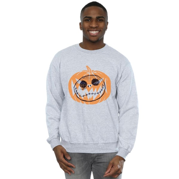 The Nightmare Before Christmas Herr Pumpkin Jack Huvtröja M Sports Grey M