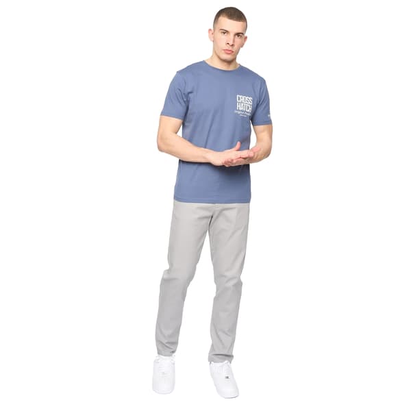 Crosshatch Herr Roysden Chinos 32L Ljusgrå Light Grey 32L