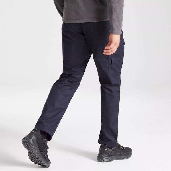 Craghoppers Mens Expert Kiwi Tailored Trousers 32R Mörkblå Dark Navy 32R