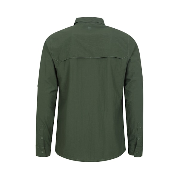 Mountain Warehouse Navigator II UV-skyddströja XL Khaki Khaki Green XL