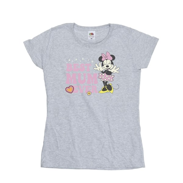 Disney Womens/Ladies Best Mum Ever Bomull T-shirt XXL Sports Grå Sports Grey XXL