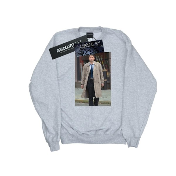 Supernatural Herr Castiel Foto Sweatshirt M Sports Grey Sports Grey M