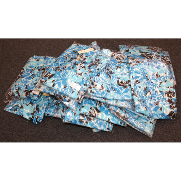 Bulk, Grossist, Partihandel, Utrensning Assorterade Kläder (Klänningar, Womens Blue Maxi Dresses (Set of 37 Box 12