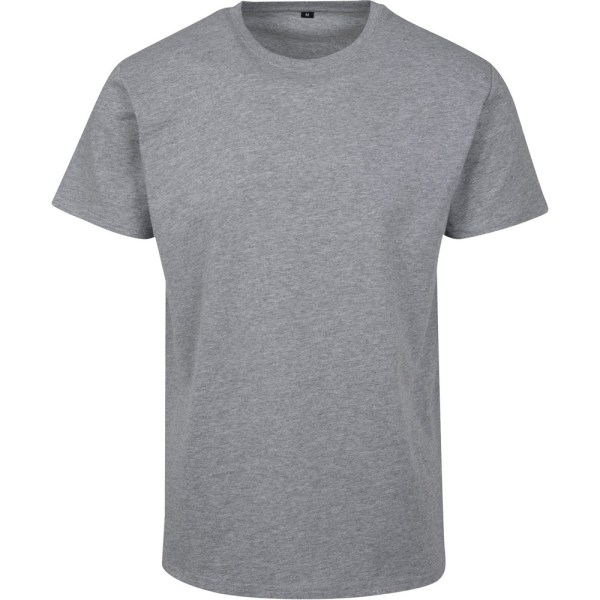 Bygg ditt varumärke Basic T-shirt herr 5XL gråmelerad Heather Grey 5XL