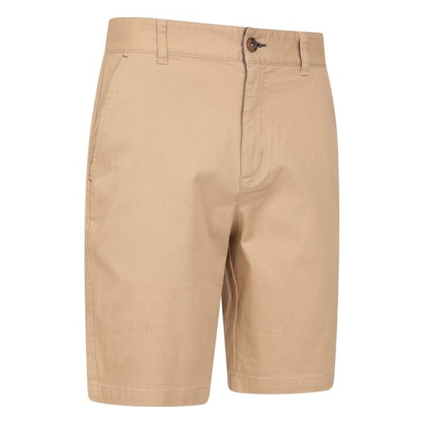 Mountain Warehouse Herr Organic Chino Shorts 30R Beige Beige 30R
