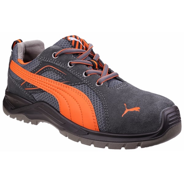 Puma Safety Omni Flash Low Lace Up Säkerhetssko 10 UK Orange Orange 10 UK