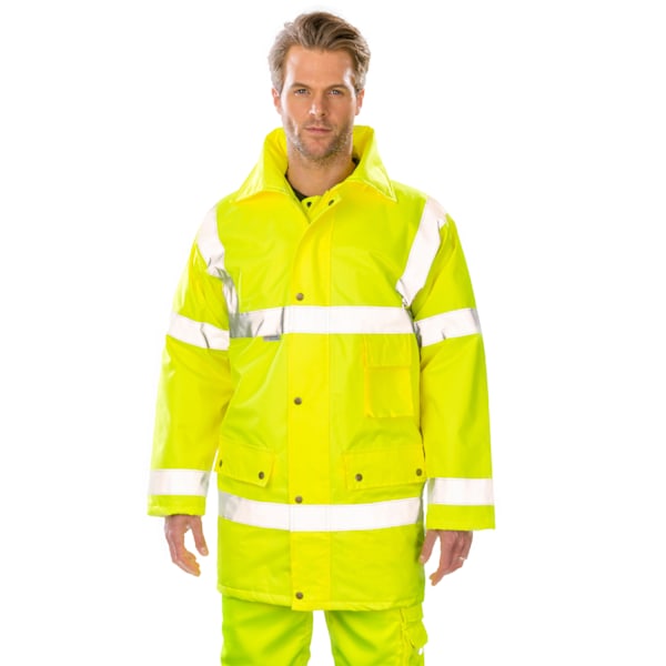 SAFE-GUARD by Result Unisex Vuxen Hi-Vis Jacka 3XL Gul Yellow 3XL