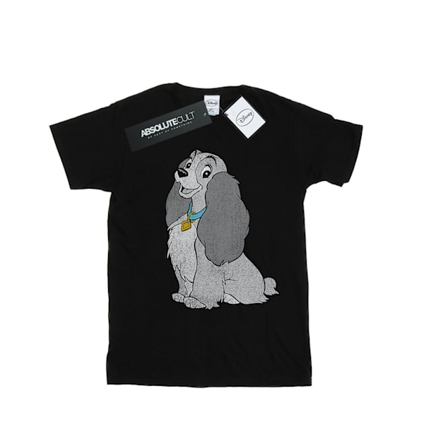 Disney Herr Lady Och Lufsen Klassisk Lady T-shirt XXL Svart Black XXL