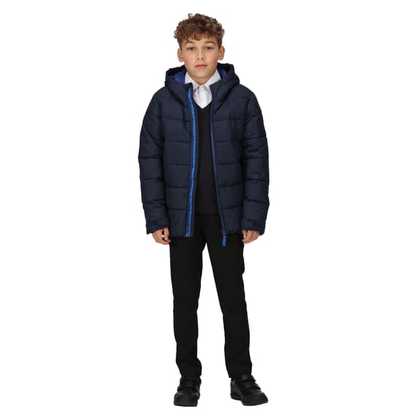 Regatta Professional Barn/Barn Termisk Vadderad Jacka 7-8 År Navy/New Royal 7-8 Years
