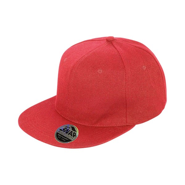 Result Headwear Unisex Vuxen Original Bronx Snapback Cap One Si Red One Size