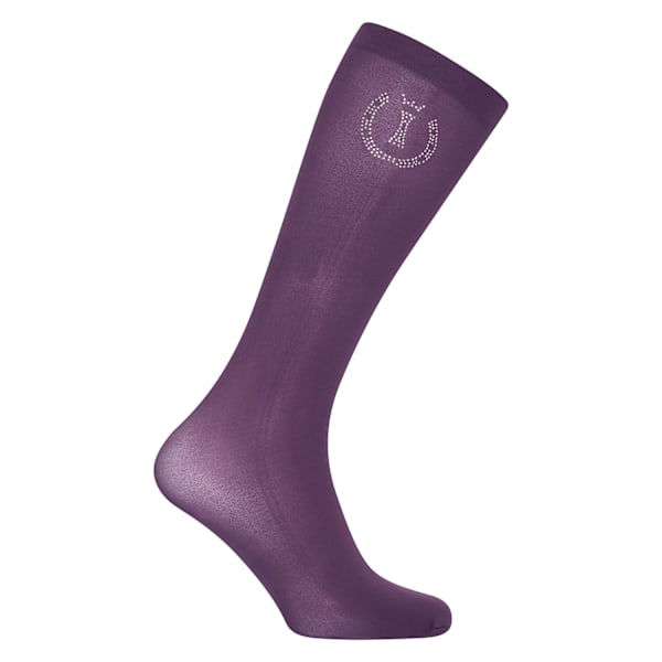 Imperial Riding Unisex Adult IRH Sparkle Boot Socks 6 UK-8 UK B Bordeaux 6 UK-8 UK