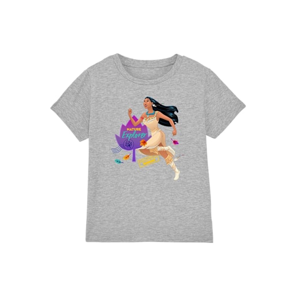 Pocahontas Barn/Barn Natural Explorer T-Shirt 12-13 År Sport Heather 12-13 Years