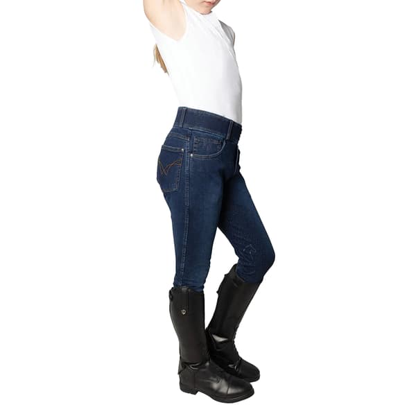 Hy Barn/Barn Elevate Mizs Denim Ridbyxor 9-10 År Mörk B Dark Blue 9-10 Years
