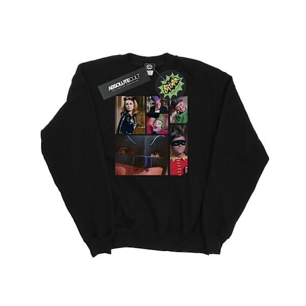 DC Comics Dam/Kvinnor Batman TV-serie Klassfoto Sweatshirt Black M