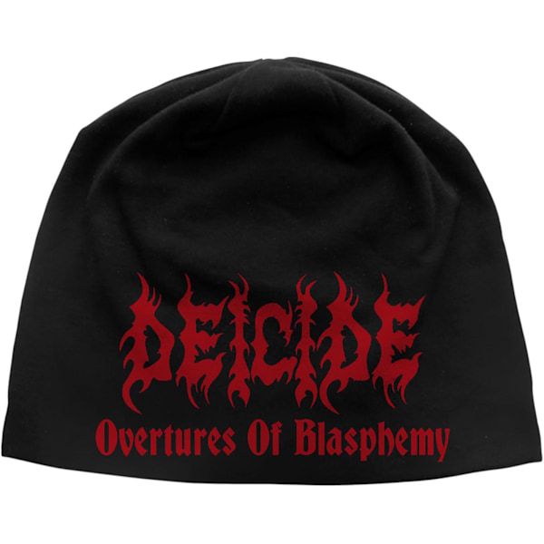 Deicide Unisex Adult Overtures Of Blasphemy Beanie One Size Bla Black One Size