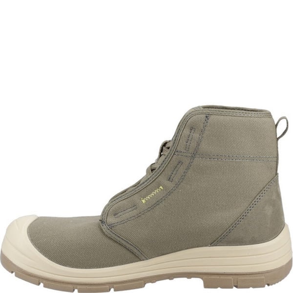 Safety Jogger Herr ECODESERT S1P Mid Cut Säkerhetskängor 12 UK Kha Khaki Green 12 UK