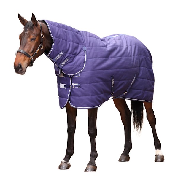 Shires Tempest Original 100 Combo Neck Hästtäcke 4´ Marinblå Navy 4´