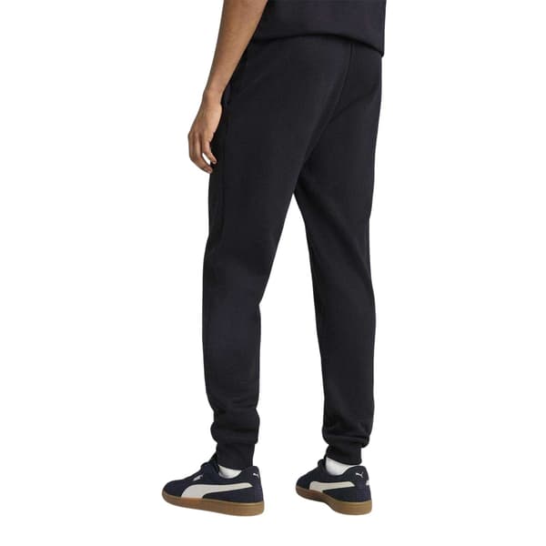 Puma Herr Logo Cuffed Joggers L R Marinblå Navy L R