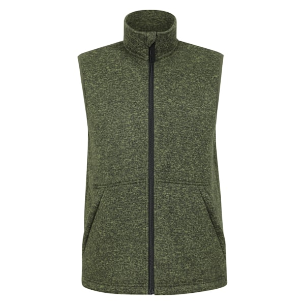 Mountain Warehouse Idris Fleece Gilet XS Khaki Green för män Khaki Green XS