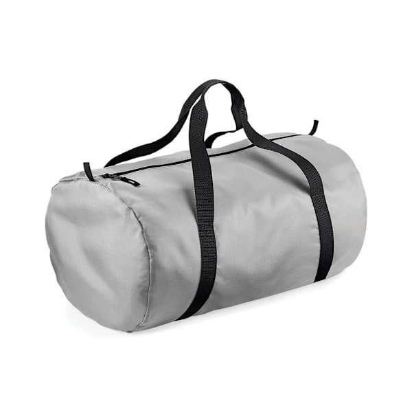 Bagbase Packaway Duffel Bag One Size Silver/Black Silver/Black One Size