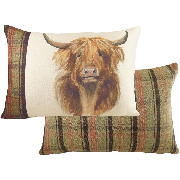 Evans Lichfield Hunter Highland Cow Kuddfodral 43cm x 43cm M Multicoloured 43cm x 43cm