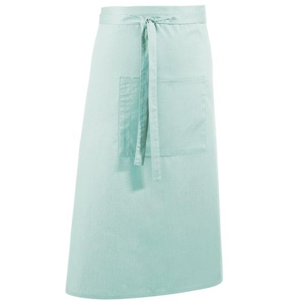 Premier Unisex Färger Bar Apron / Arbetskläder (Lång Continental S Aqua One Size