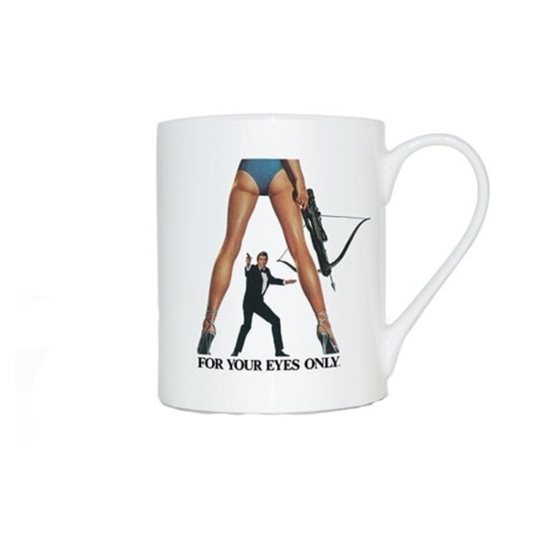 James Bond For Your Eyes Only Mugg One Size White White One Size