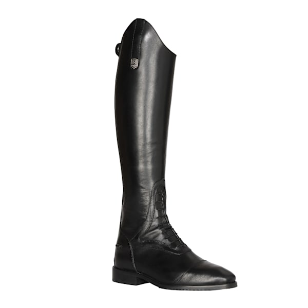 Moretta Unisex Adult Tivoli Läder Långa Ridstövlar 9.5 UK Ex Black 9.5 UK Extra-Slim
