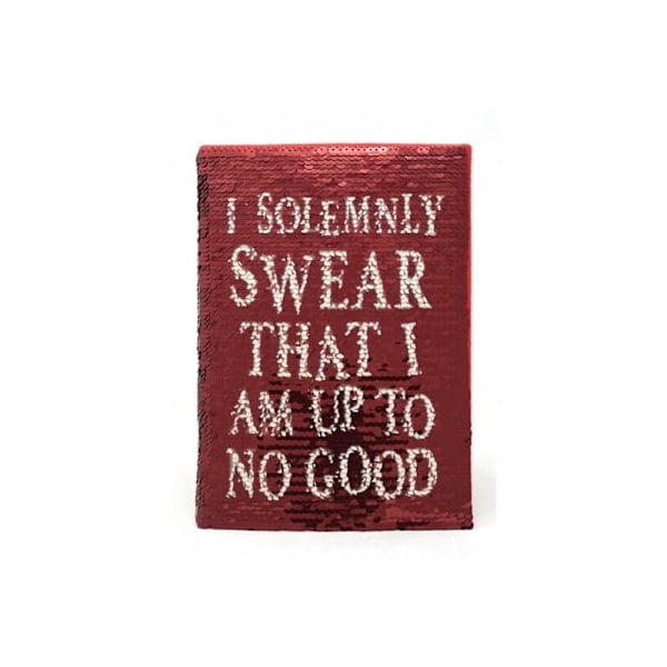 Harry Potter Premium Sequin Flip A5 Notebook One Size Röd/Vit Red/White One Size