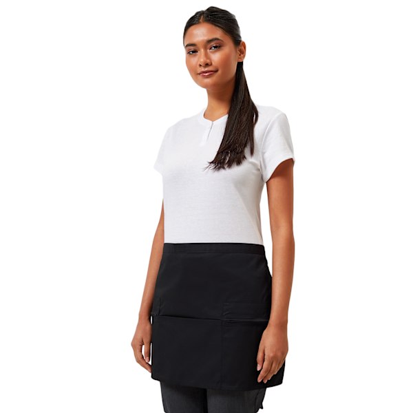 Premier Unisex Vuxen Fickförkläde Midja En Storlek Svart Black One Size