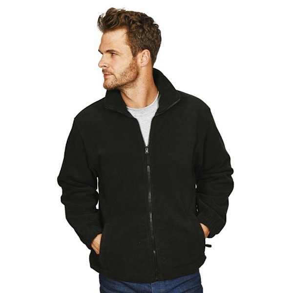 Absolute Apparel Heritage Full Zip Fleece XL Black Opal Black Opal XL
