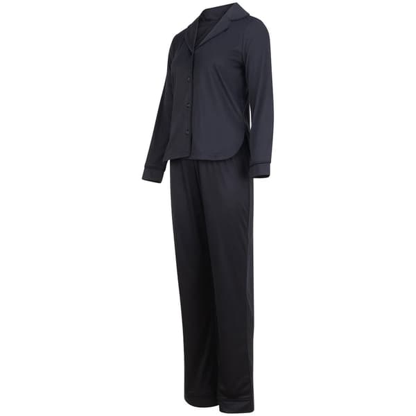 Towel City Dam/Dam Soft Touch Långärmad Pyjamas Set L B Black L