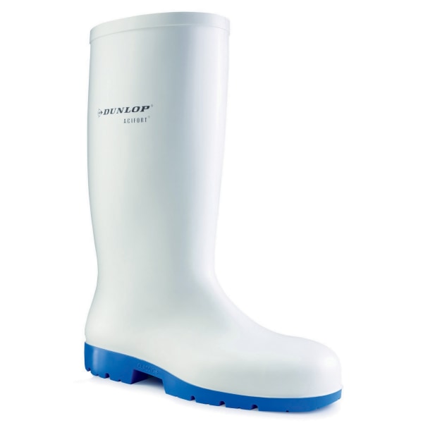 Dunlop Unisex Acifort A181331 Classic Safety Wellington Boots 4 White 4 UK