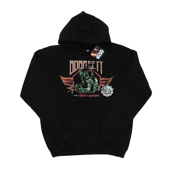Star Wars Herr Boba Fett Rock Poster Hoodie XL Svart Black XL