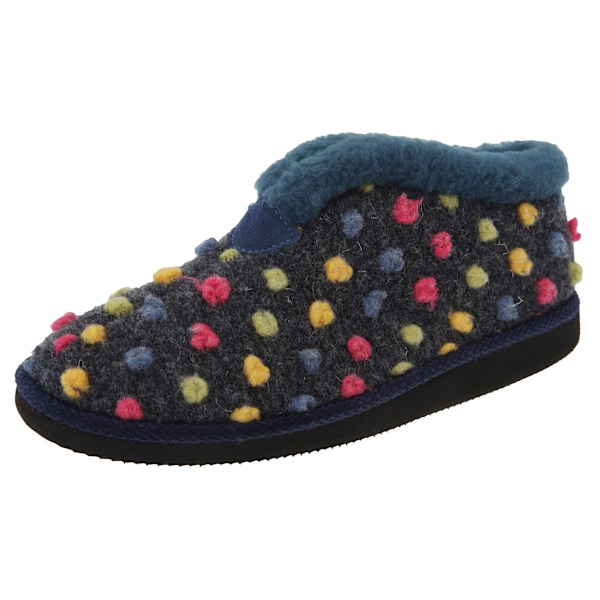 Sleepers Dam/Damer Tilly Lättvikts Termiskt Fodrade Bootie S Blue/Multi 6 UK