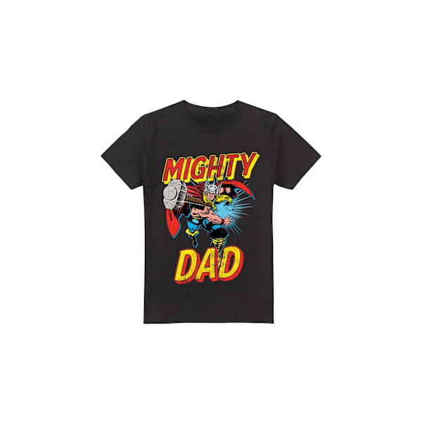 Thor Herr Mighty Dad T-shirt M Svart Black M