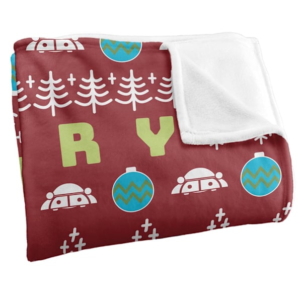 Rick And Morty Merry Rickmas Pickle Rick Julfilt En Multicoloured One Size