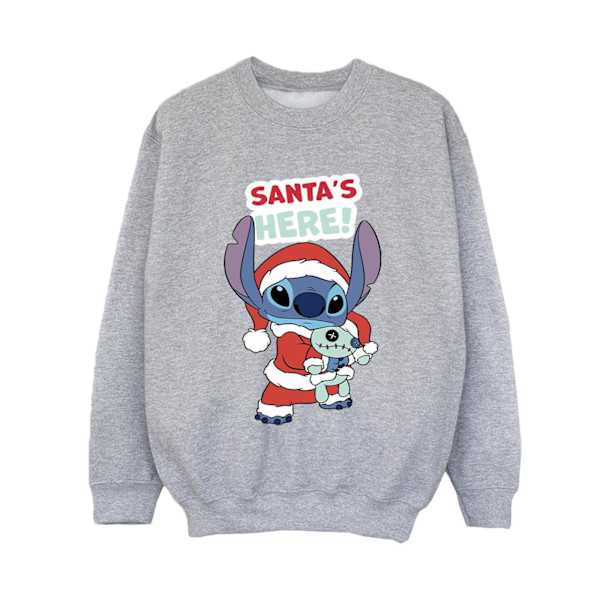 Disney Boys Lilo & Stitch Santa´s Here Sweatshirt 5-6 år Marinblå Navy Blue 5-6 Years