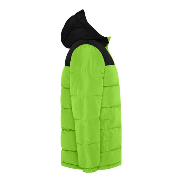 Roly Unisex Vuxen Tallin Isolerad Jacka 3XL Lime/Solid Svart Lime/Solid Black 3XL