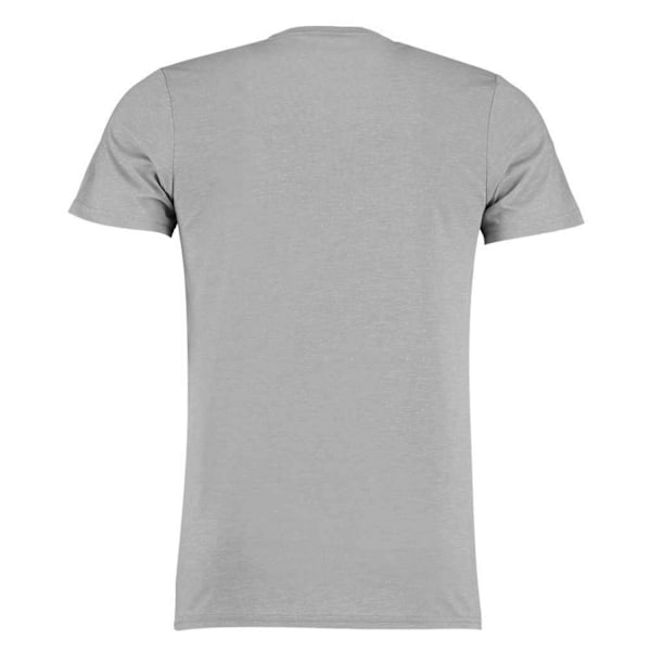 Kustom Kit Herr Superwash 60°C T-shirt S Ljusgrå Melange Light Grey Marl S