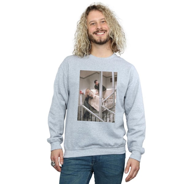 Friends Herr Soffa Trappa Foto Sweatshirt XXL Sports Grå Sports Grey XXL