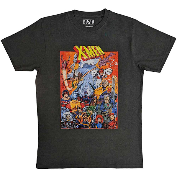 X-Men Unisex Vuxen Karaktärer T-Shirt XL Charcoal Grey Charcoal Grey XL