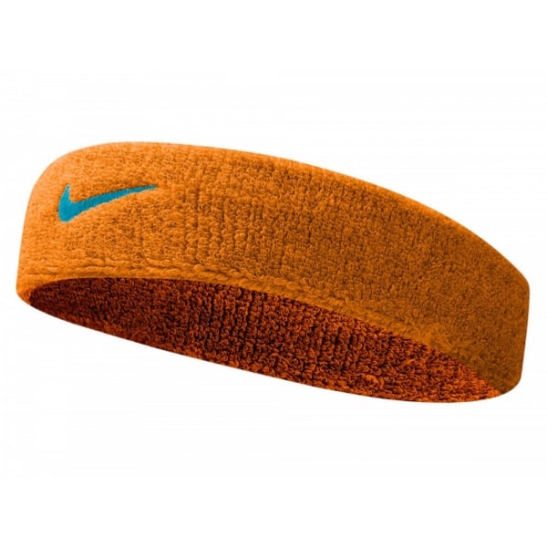 Nike Unisex Adults Swoosh Pannband One Size Orange Orange One Size
