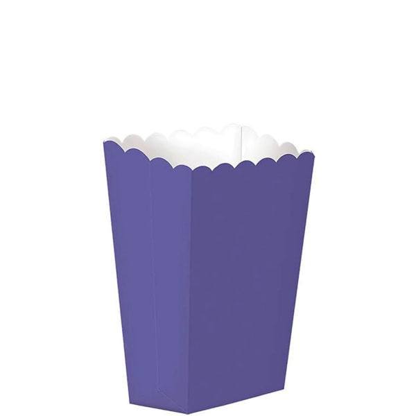 Amscan Paper Vanlig Popcornhållare S Lila Purple S