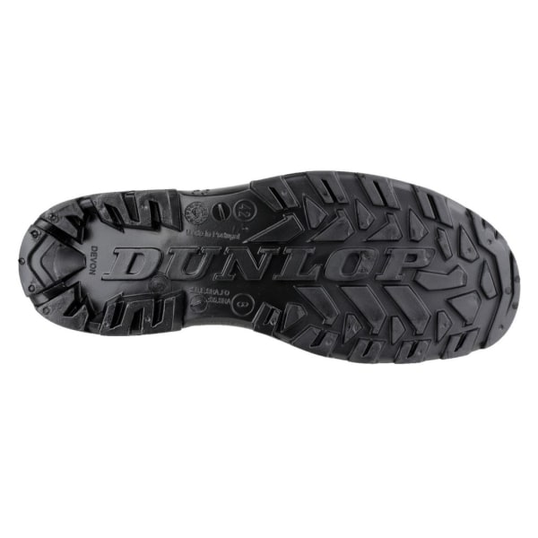 Dunlop Devon Unisex Green Safety Wellington Boots 36 EUR Grön/ Green/Black 36 EUR