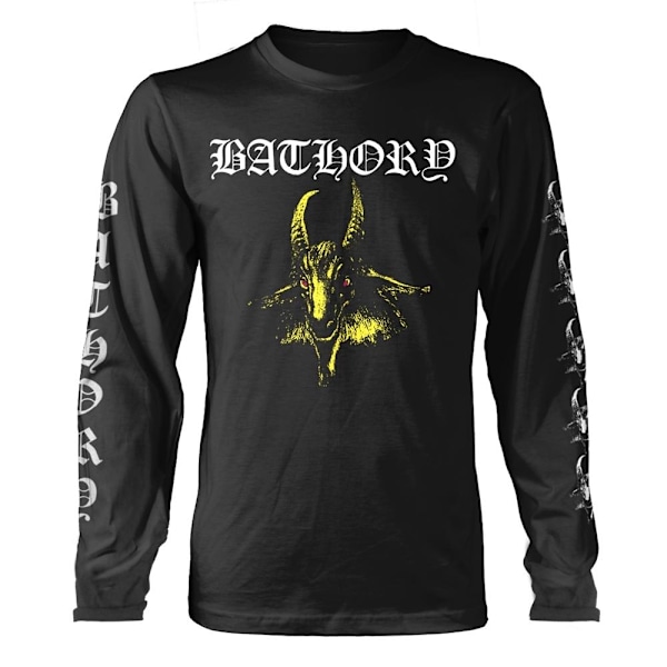 Bathory Unisex Vuxen Get Långärmad T-Shirt XXL Svart/Gul Black/Yellow XXL