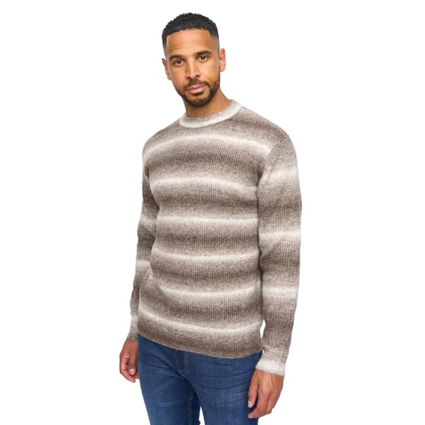 Bewley & Ritch Herrtröja Ormonde Ombre Stripe M Taupe Taupe M