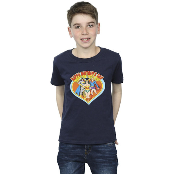 DC Comics Boys Wonder Woman Mother´s Day T-Shirt 3-4 år Marinblå Navy Blue 3-4 Years