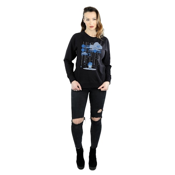 Disney Dam/Kvinnor Inside Out One Of Those Days Sweatshirt L Black L